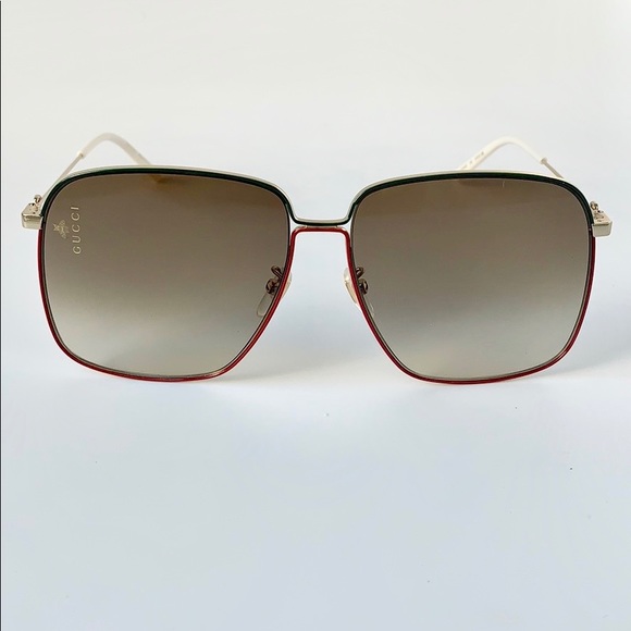 Gucci GG 0394S 003 Women Men Sunglasses - Picture 4 of 8